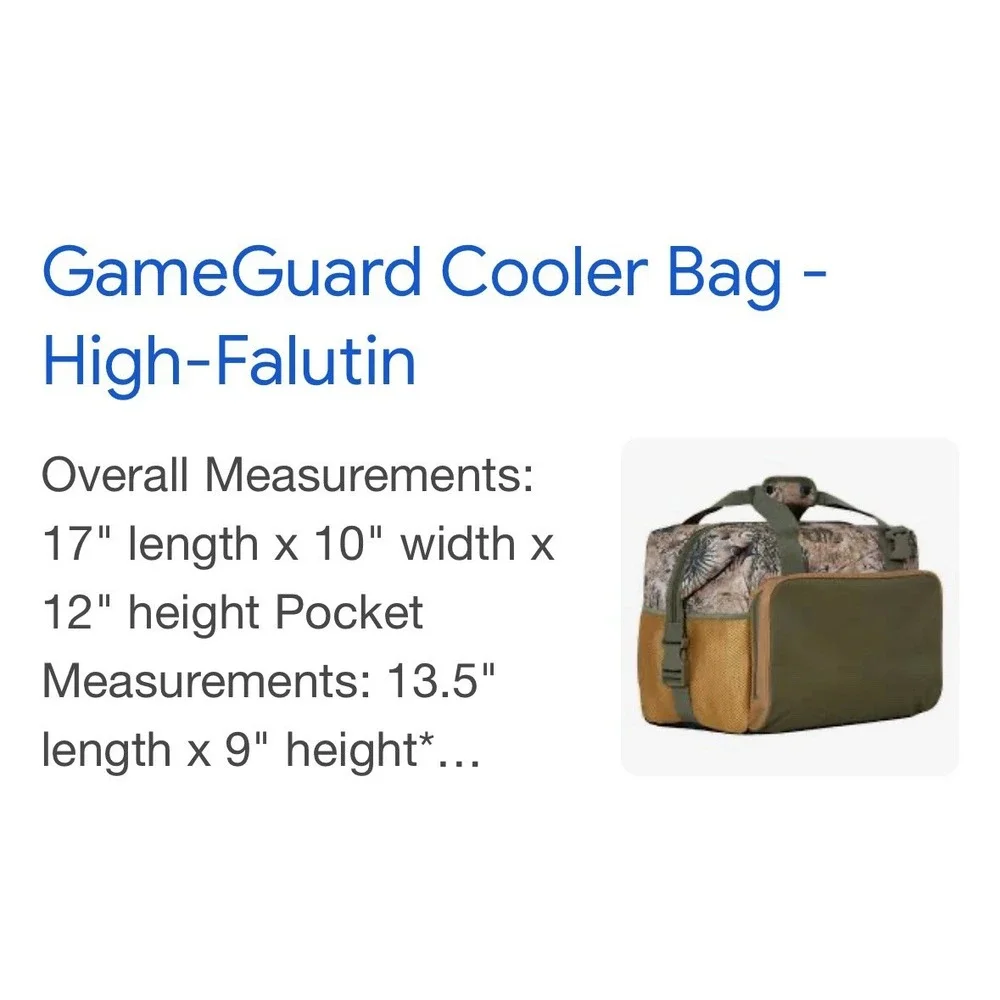 BnWT Game Guard Discontinued, Pink Cooler Bag  See Picture For‎ Description.